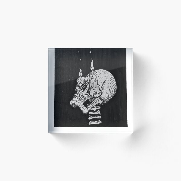 Burnout Acrylic Block