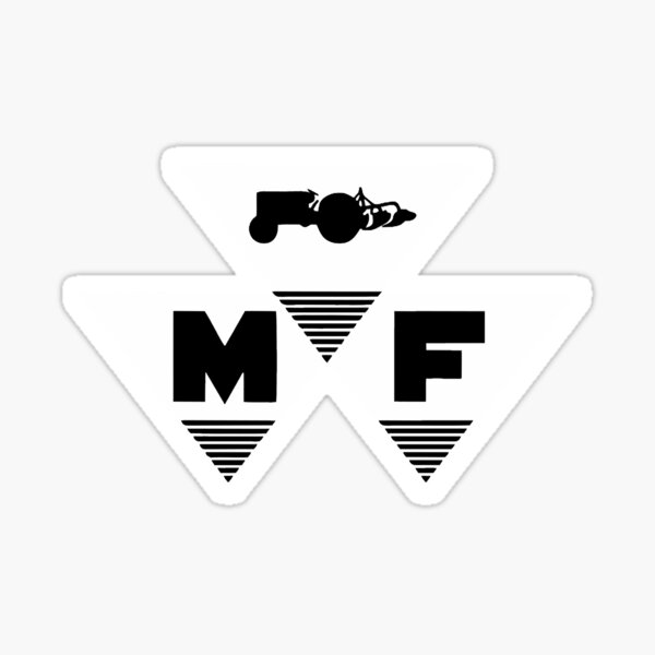 40x60cm Massey Ferguson Logo Rustic Tin Sign or Decal 