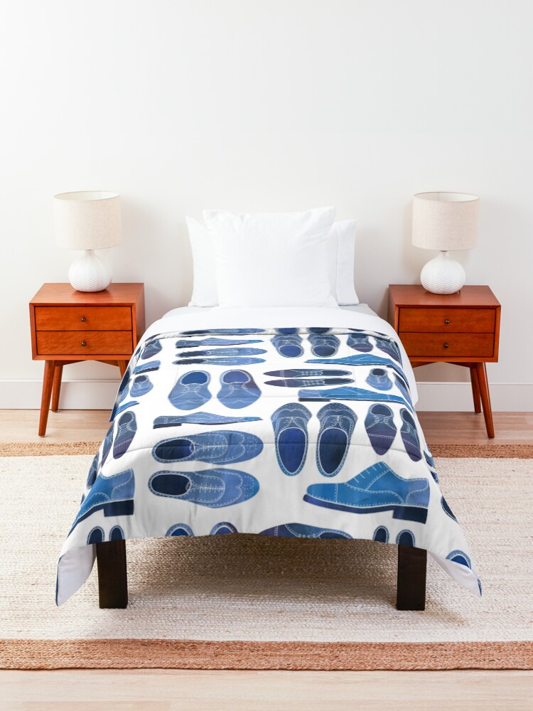 Alternate view of Blue Brogue Shoes Comforter