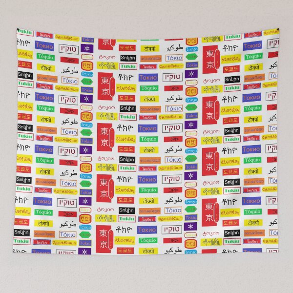 Item preview, Tokyo - multilingual and scripts designed and sold by SkolaNobu.