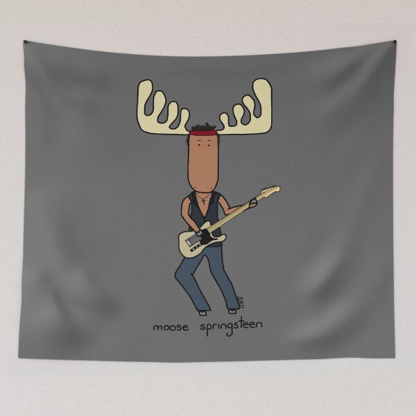 Item preview, Art Moose Springsteen The Vintage Music designed and sold by ickiRoseann.