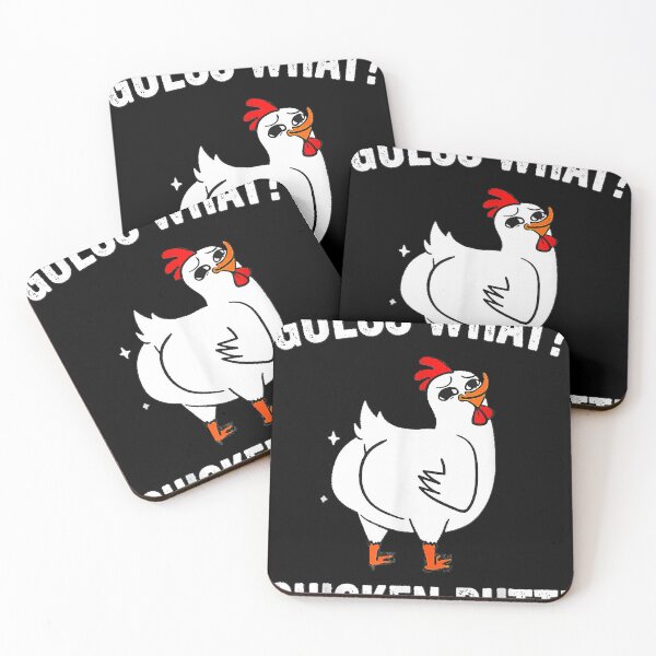 Artikelvorschau, Lustiges Tier Guess What Chicken Butt Cute Chickens Buffs entworfen und verkauft von MaxineToliver9.