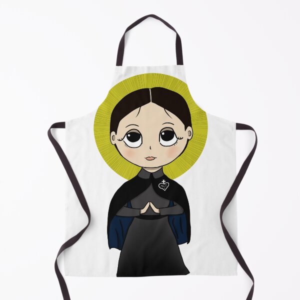 Item preview, Saint Gemma Galgani Cute Anime Chibi Art designed and sold by TheCatholicLady.