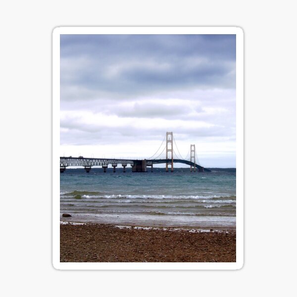 The Mackinac Bridge Sticker