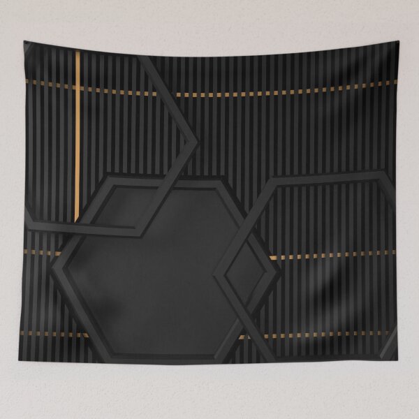 Item preview, Abstract Hexagons designed and sold by FGCART.