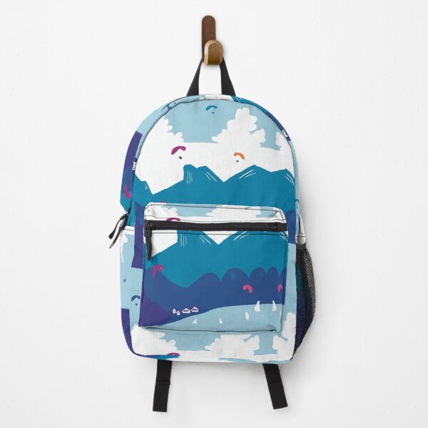 Item preview, mountain view blue designed and sold by NitArtCafe.
