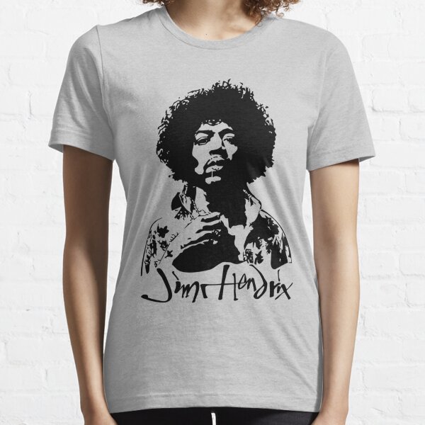 Chanson Rock - JimiHendrix Art Noir Et Blanc T-shirt essentiel