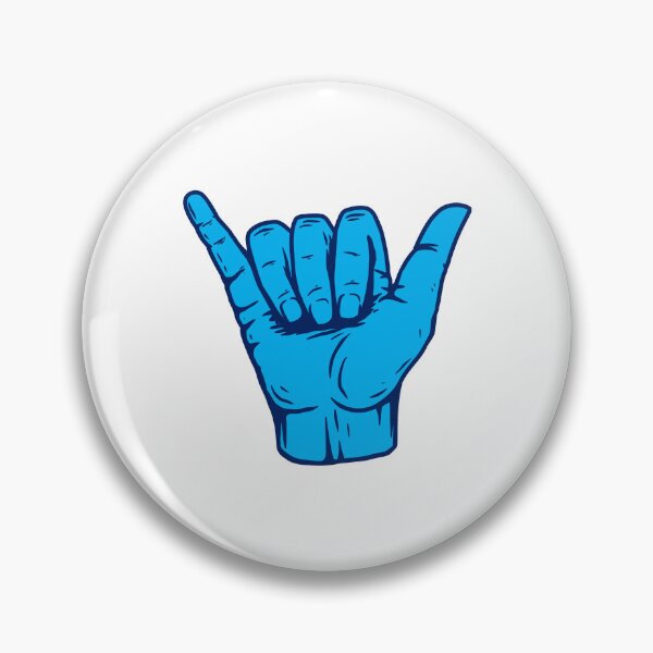 Item preview, Ocean Blue Hang Loose Shaka designed and sold by EpicCreation.