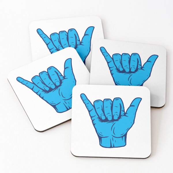 Item preview, Ocean Blue Hang Loose Shaka designed and sold by EpicCreation.