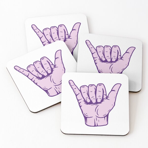 Item preview, Purple Hang Loose Shaka designed and sold by EpicCreation.