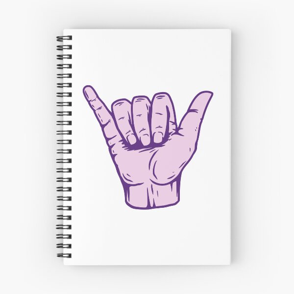 Item preview, Purple Hang Loose Shaka designed and sold by EpicCreation.
