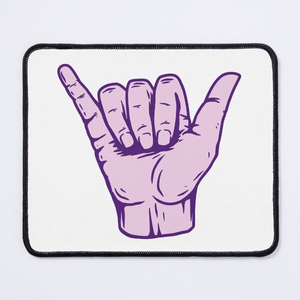 Item preview, Purple Hang Loose Shaka designed and sold by EpicCreation.