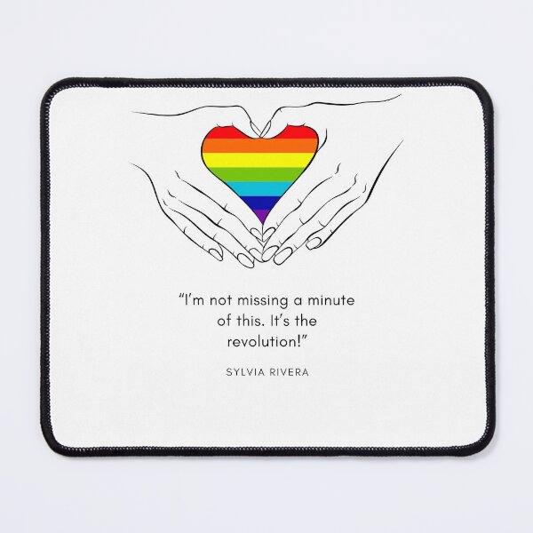Item preview, Sylvia Rivera Quote designed and sold by Stargazer01Ao3.