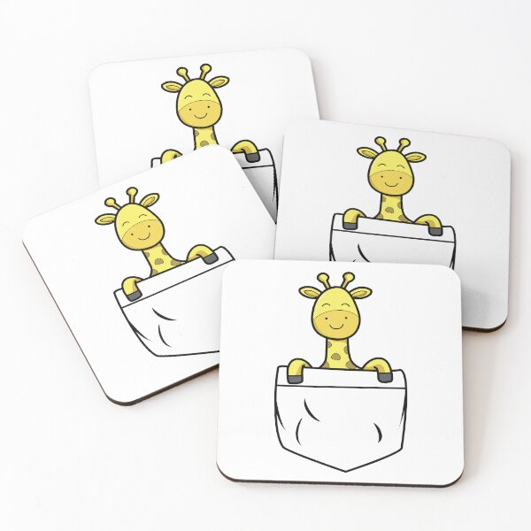 Item preview, Giraffe Animal in Pocket designed and sold by bangdoom.