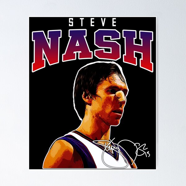 Item preview, Steve Nash Phoenix Basketball Legend MVP  Signature Vintage Retro 80s 90s Bootleg Rap Style designed and sold by LedanWyman.