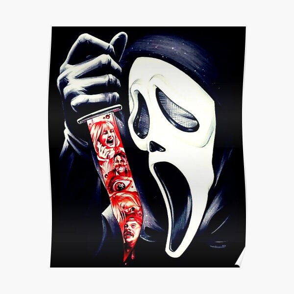 "Ghostface Playa Essential" Poster for Sale by SkArtGallery Redbubble