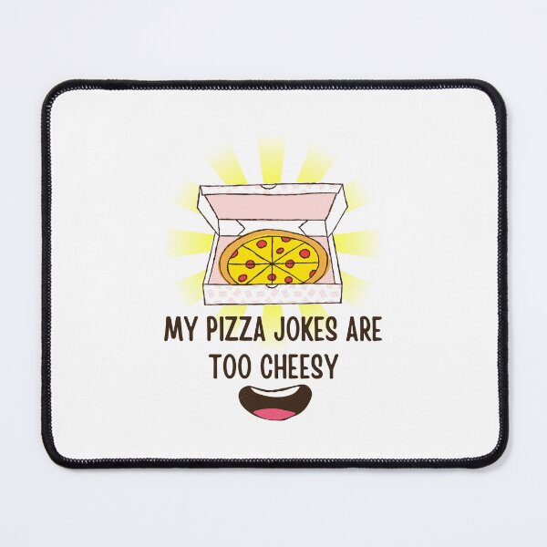 Item preview, My Pizza Jokes Are Too Cheesy Dad Joke designed and sold by BookOfE.