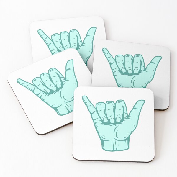 Item preview, Sea Green Hang Loose Shaka designed and sold by EpicCreation.