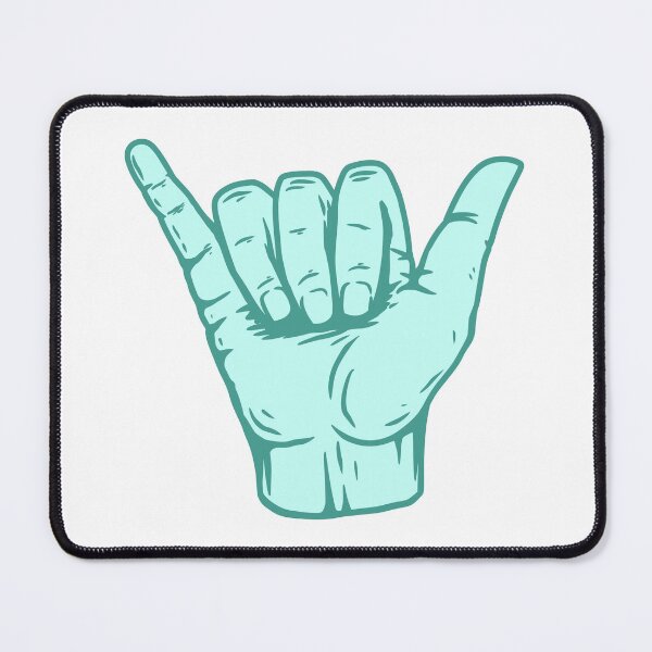 Item preview, Sea Green Hang Loose Shaka designed and sold by EpicCreation.