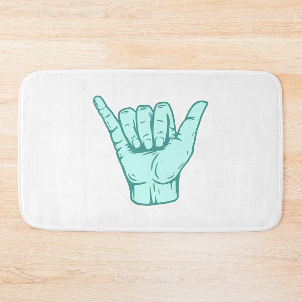 Item preview, Sea Green Hang Loose Shaka designed and sold by EpicCreation.
