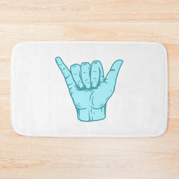Item preview, Pastel Blue Hang Loose Shaka designed and sold by EpicCreation.
