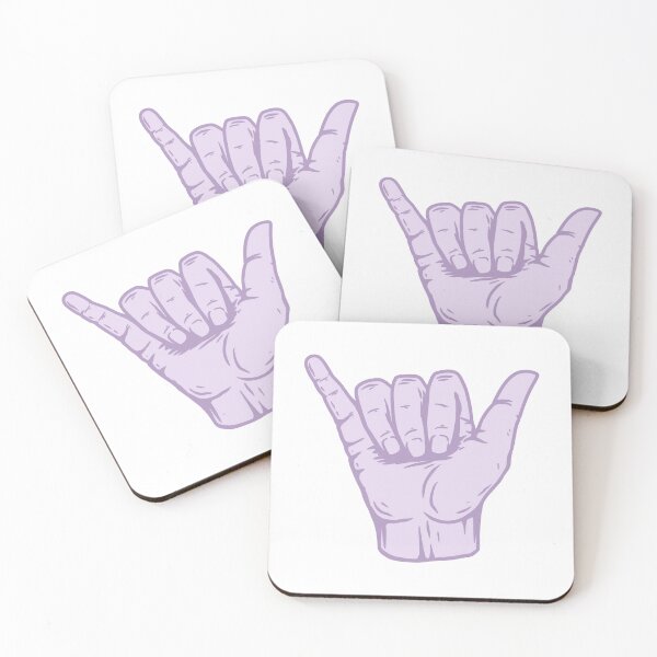 Item preview, Pastel Purple Hang Loose Shaka designed and sold by EpicCreation.