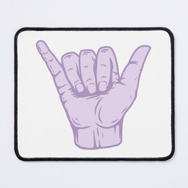 Item preview, Pastel Purple Hang Loose Shaka designed and sold by EpicCreation.