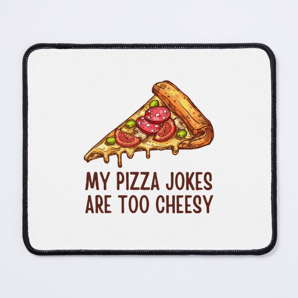 Item preview, My Pizza Jokes Are Too Cheesy Dad Joke designed and sold by BookOfE.
