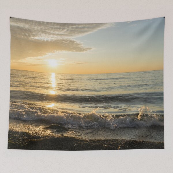 Item preview, A Little Rough - Spuming Surf and Sunshine at the Beach designed and sold by Georgia Mizuleva.