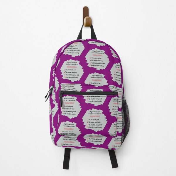 Item preview, High-Pressure Conversations No 2 Purple designed and sold by Fun Funky Designs.