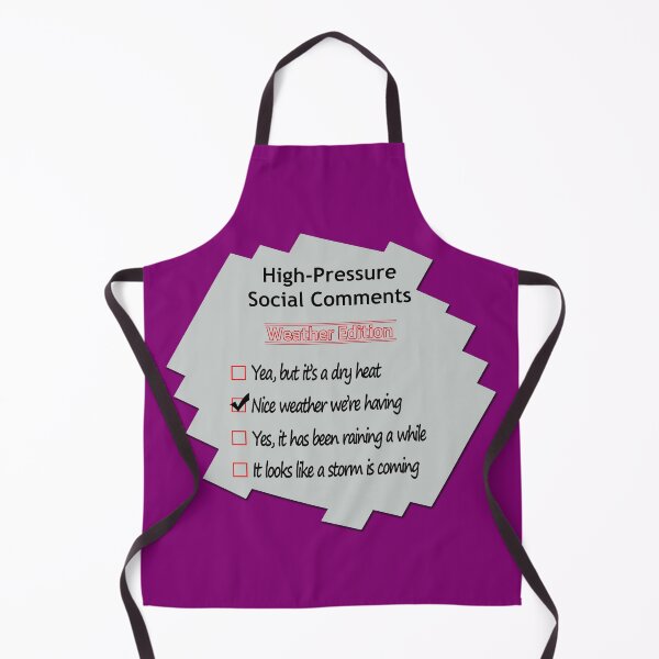 Item preview, High-Pressure Conversations No 2 Purple designed and sold by Fun Funky Designs.