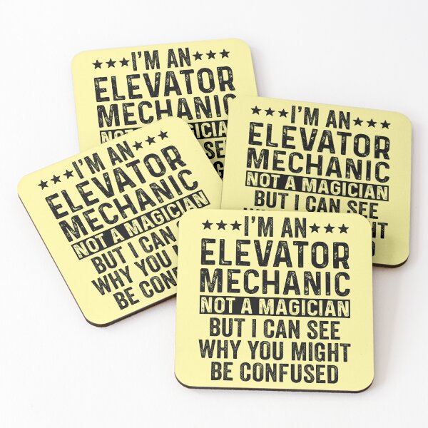Item preview, I'm An Elevator Mechanic Not A Magician designed and sold by kamrankhan.