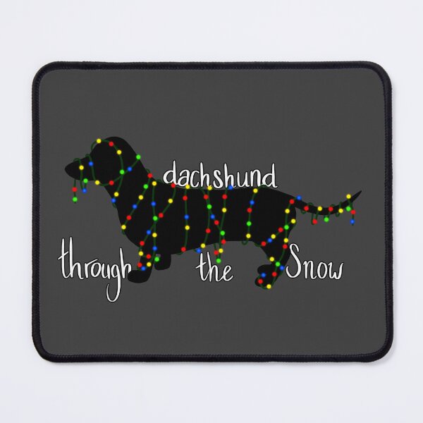 Item preview, Dachshund Through The Snow designed and sold by Melville-Magic.