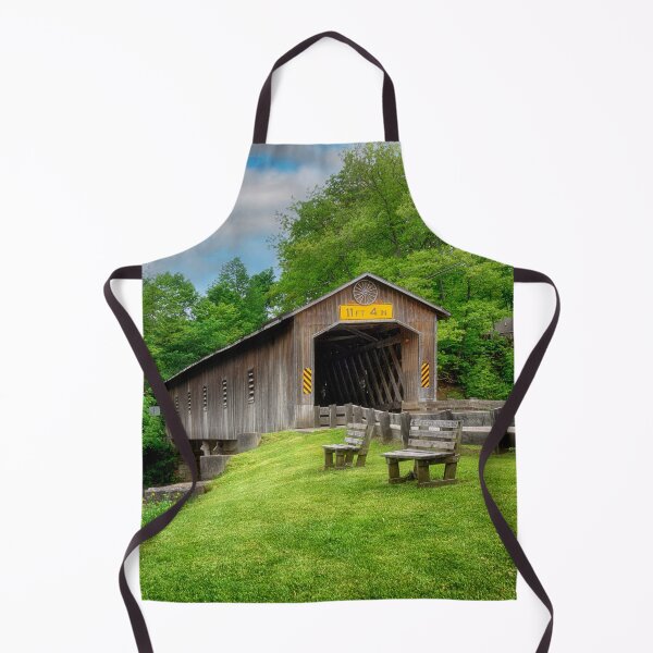 Item preview, Creek Road Covered Bridge - Conneaut, Ohio designed and sold by Kathy Weaver.