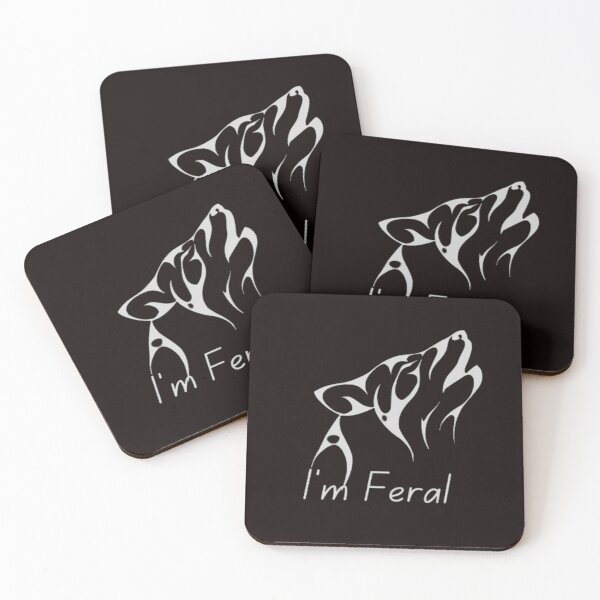 Item preview, I Am Feral funny designed and sold by Nero9o.