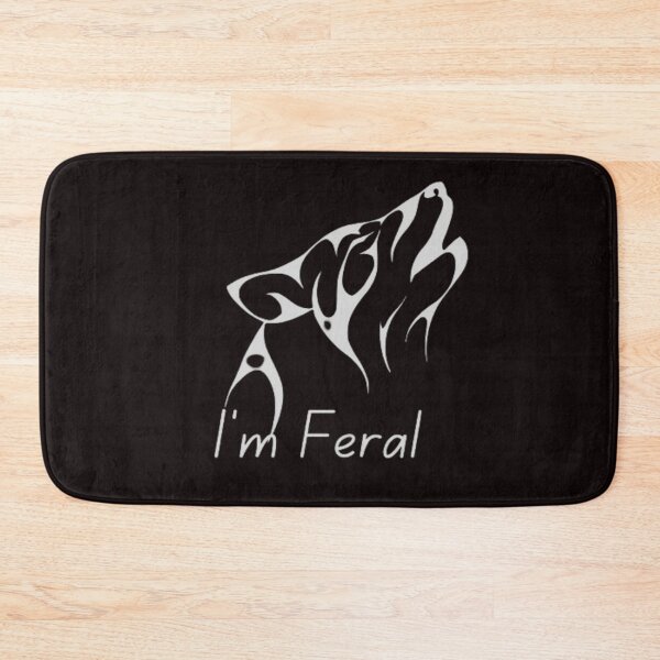 Item preview, I Am Feral funny designed and sold by Nero9o.