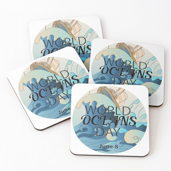 Item preview, World Oceans Day Sign designed and sold by karyalangit.