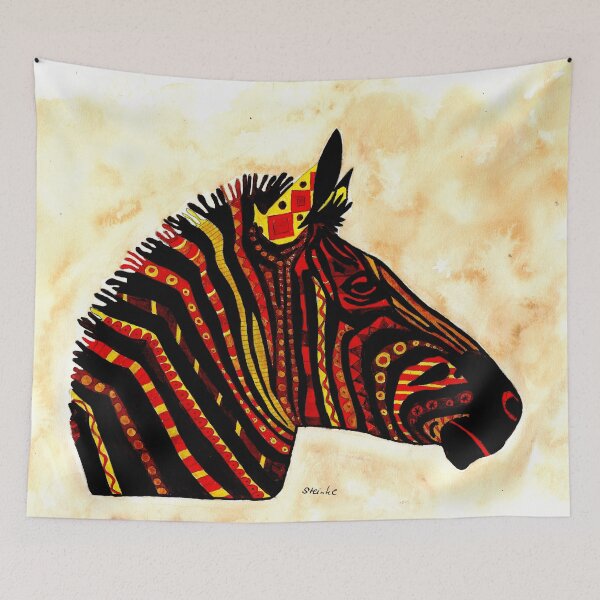 Item preview, Mandala Zebra Variant 2 designed and sold by Sandra  Steinke.