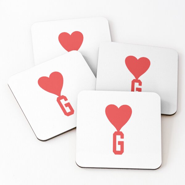 Item preview, personalize G Name Love Heart Print, Hoodie Love, Birthday gift, Branded Love heart, Alphabet Brand Love designed and sold by re-make-.