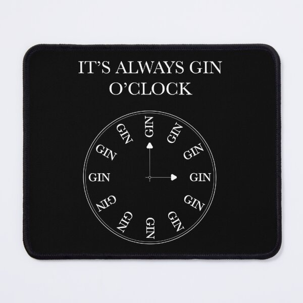 Item preview, Happy Hour - It's Always Gin O'Clock designed and sold by s-hiro.