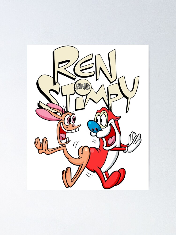 The Ren And Stimpy Show Poster For Sale By Cottomqmwempe2v Redbubble 6639