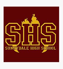 Sunnydale High School Photographic Print