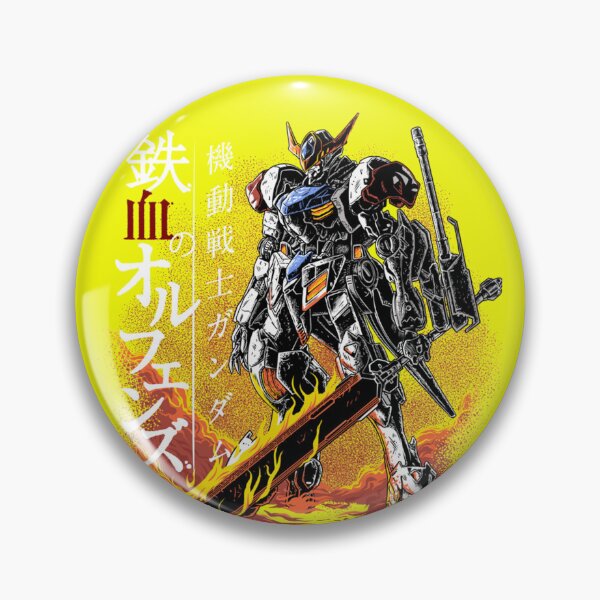 Artikelvorschau, Gundam Barbatos-T-Shirt entworfen und verkauft von MichaSchuster.