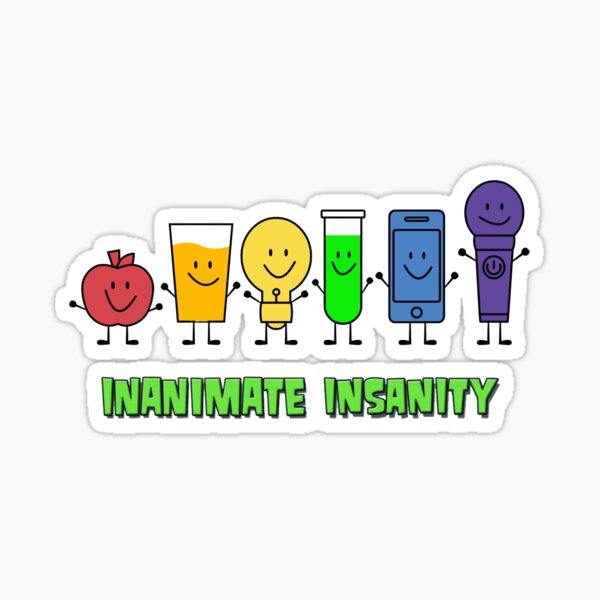 Inanimate Insanity Pride Design Sticker