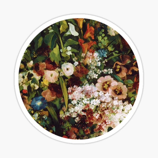 Item preview, Vintage Flower Circle designed and sold by bandsnthings.