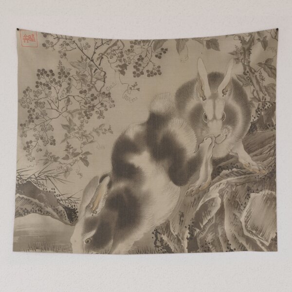 Item preview, Rabbits 1887 designed and sold by SuperMerchMan.