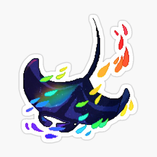Artikel-Vorschau von Regenbogenfahne LGBT Pride Manta Ray (Schule), designt und verkauft von OceanicScribble.
