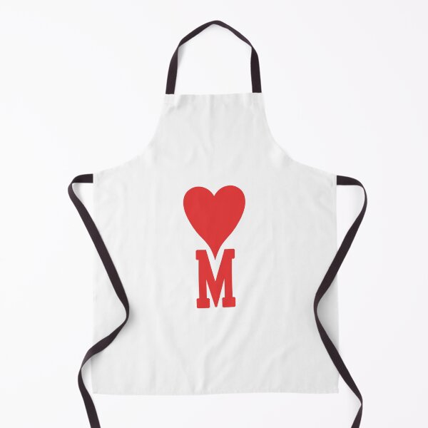 Item preview, personalize M Name Love Heart Print, Hoodie Love, Birthday gift, Branded Love heart, Alphabet Brand Love designed and sold by re-make-.