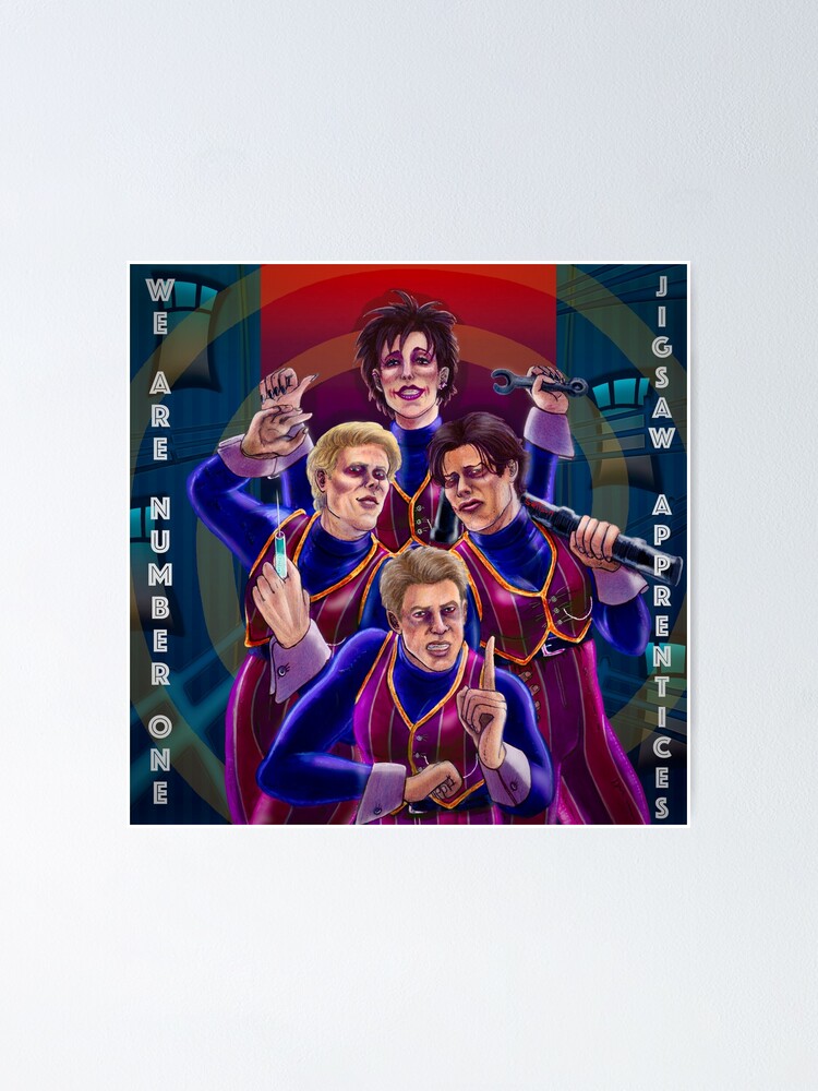 "We are Number One but it's Jigsaw Apprentices" Poster by SanTsun