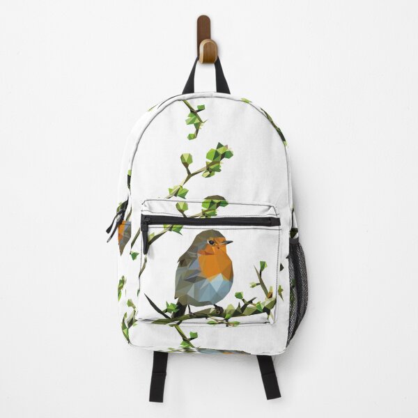Item preview, Robin bird lowpoly transparent looking to the right designed and sold by xP42.